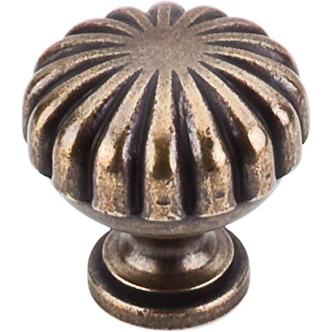 Top Knobs - Melon Knob 1 1/4 Inch German Bronze - German Bronze