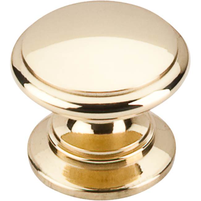 Top Knobs - Ray Knob 1 1/4 Inch Polished Brass - Polished Brass
