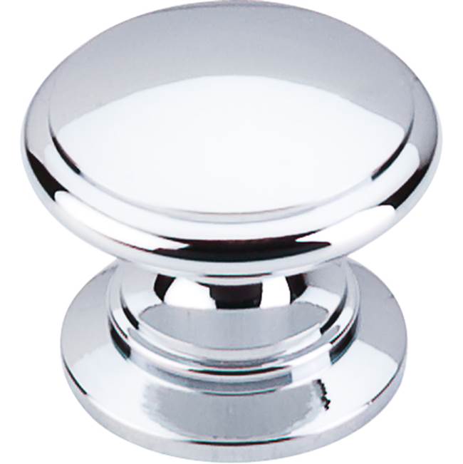 Top Knobs - Ray Knob 1 1/4 Inch Polished Chrome - Polished Chrome