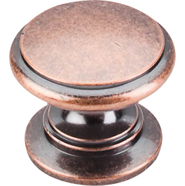 Top Knobs - Ray Knob 1 1/4 Inch Antique Copper - Antique Copper