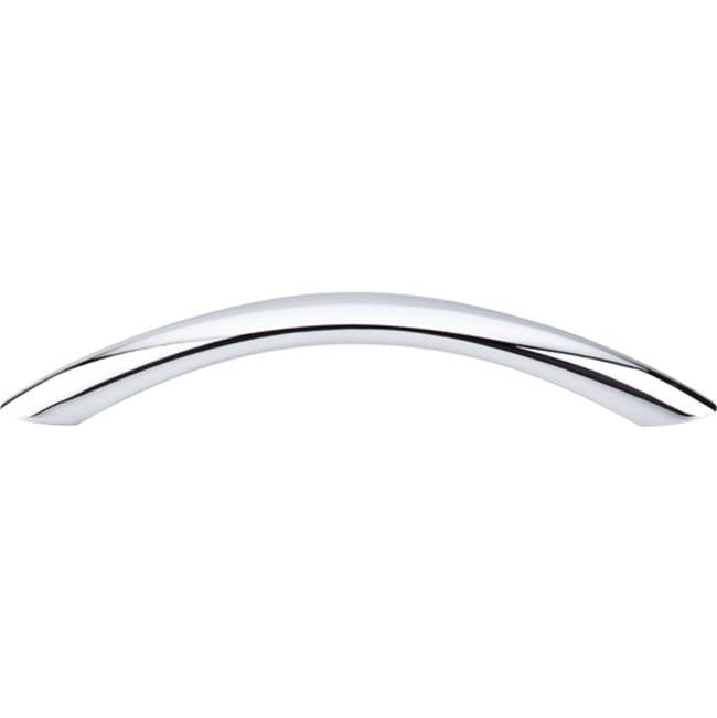 Top Knobs - Bow Pull 5 1/16 Inch (c-c) Polished Chrome - Polished Chrome
