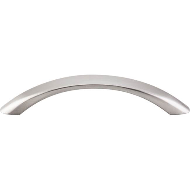 Top Knobs - Bow Pull 3 3/4 Inch (c-c) Brushed Satin Nickel - Brushed Satin Nickel