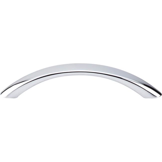 Top Knobs - Bow Pull 3 3/4 Inch (c-c) Polished Chrome - Polished Chrome