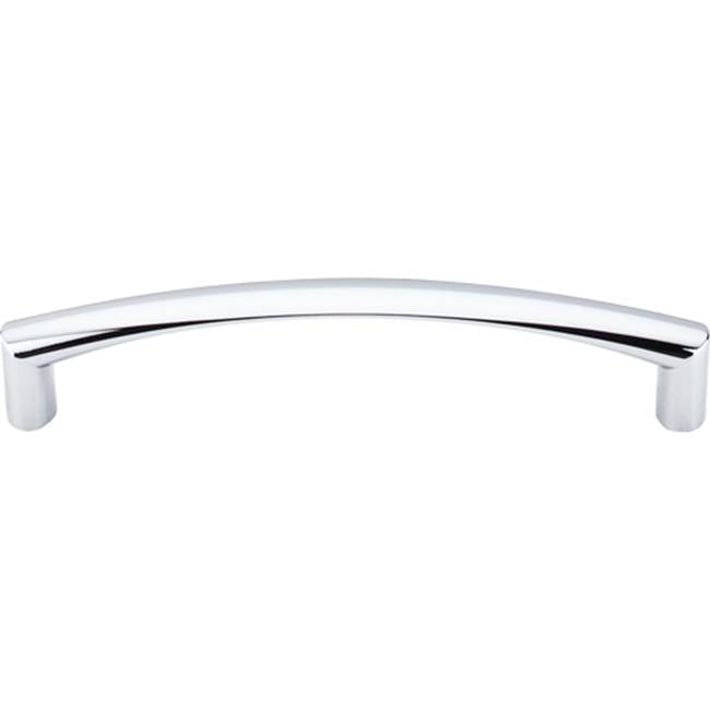Top Knobs - Griggs Pull 5 1/16 Inch (c-c) Polished Chrome - Polished Chrome