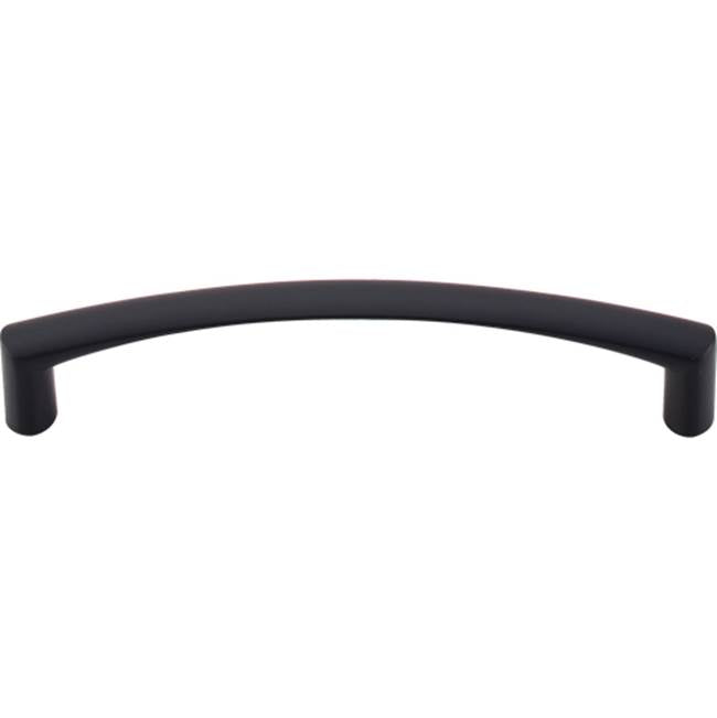 Top Knobs - Griggs Pull 5 1/16 Inch (c-c) Flat Black - Flat Black