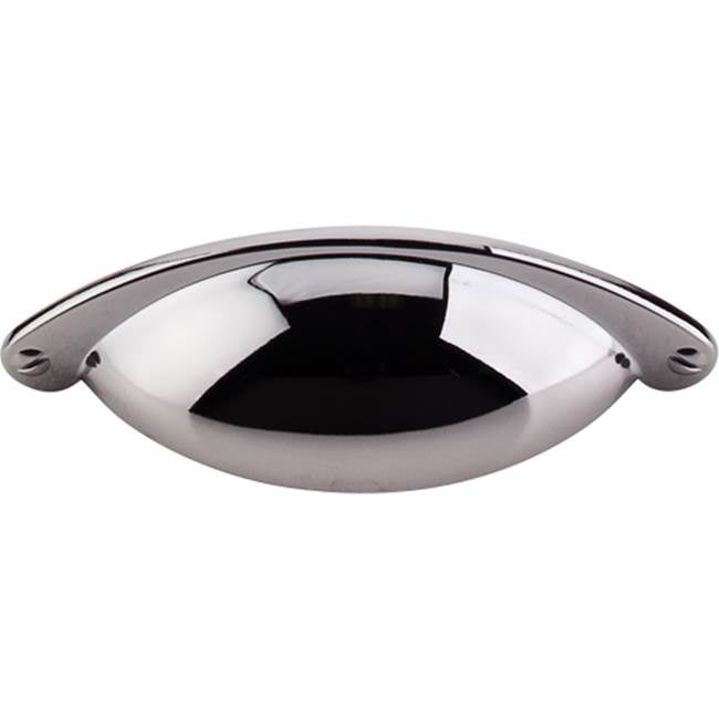 Top Knobs - Arendal Cup Pull 2 1/2 Inch (c-c) Black Nickel - Black Nickel