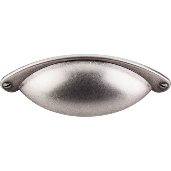 Top Knobs - Arendal Cup Pull 2 1/2 Inch (c-c) Pewter Antique - Pewter Antique