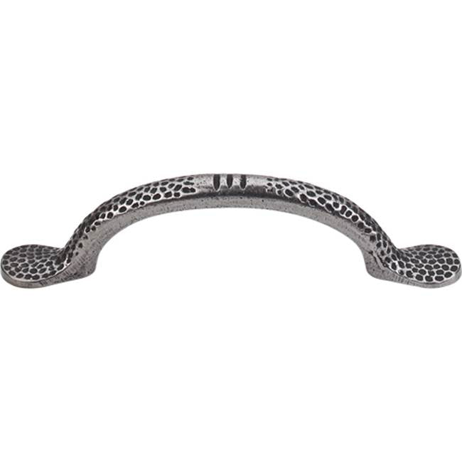 Top Knobs - Warwick Fixed Pull 3 3/4 Inch (c-c) Cast Iron - Cast Iron