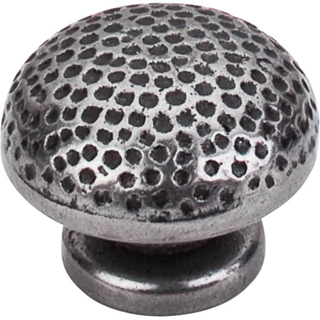Top Knobs - Warwick Knob 1 1/2 Inch Cast Iron - Cast Iron