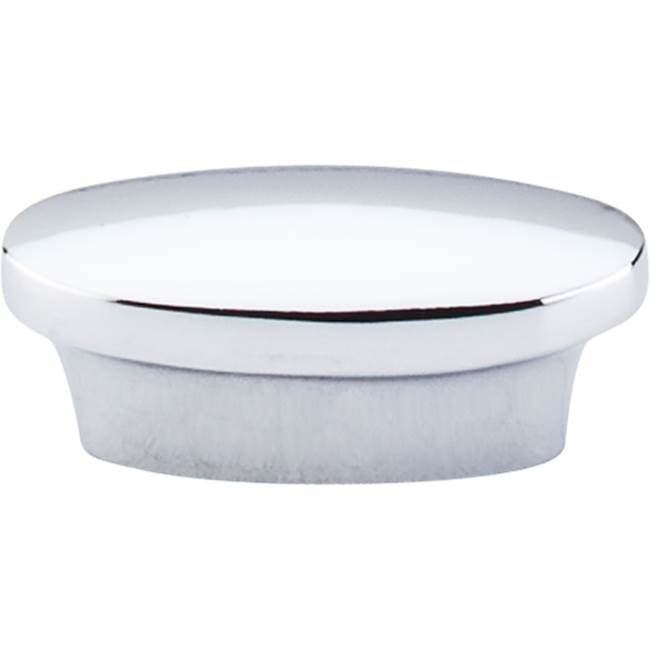 Top Knobs - Oval Pull 5/8 Inch (c-c) Polished Chrome - Polished Chrome