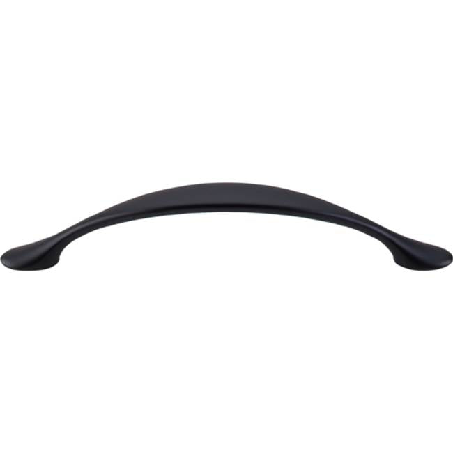 Top Knobs - Hartford Pull 5 1/16 Inch (c-c) Flat Black - Flat Black