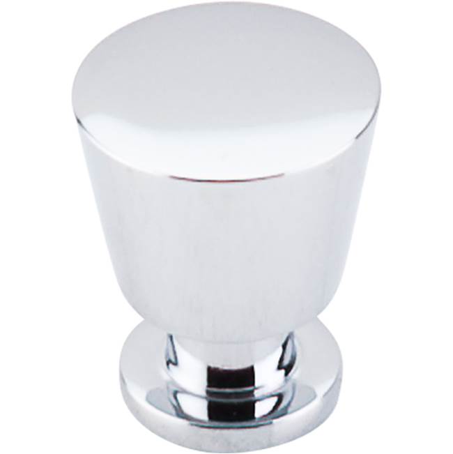 Top Knobs - Rocks Knob 7/8 Inch Polished Chrome - Polished Chrome