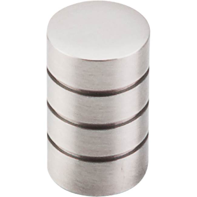 Top Knobs - Stacked Knob 5/8 Inch Brushed Satin Nickel - Brushed Satin Nickel
