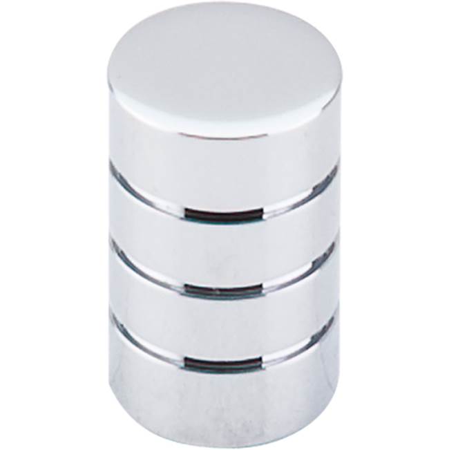 Top Knobs - Stacked Knob 5/8 Inch Polished Chrome - Polished Chrome