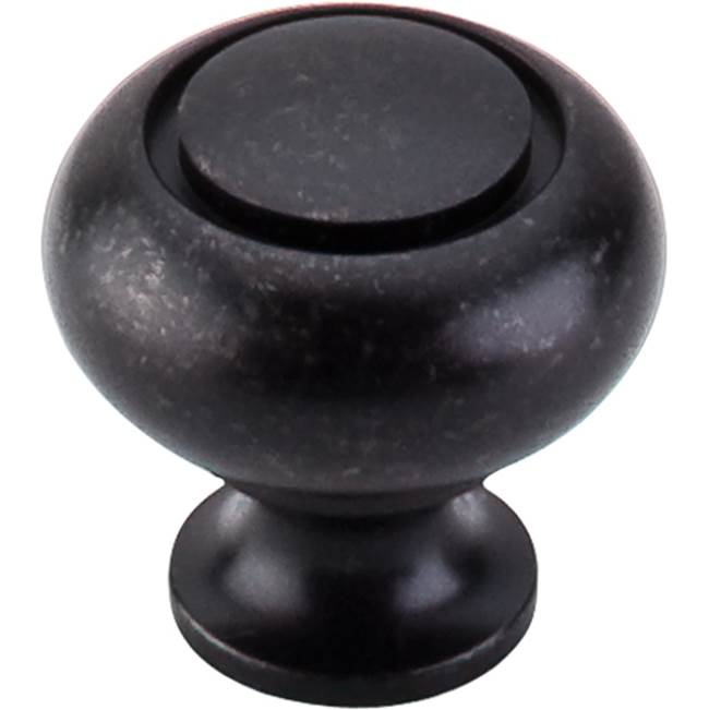Top Knobs - Ring Knob 1 1/4 Inch Patina Black - Patina Black