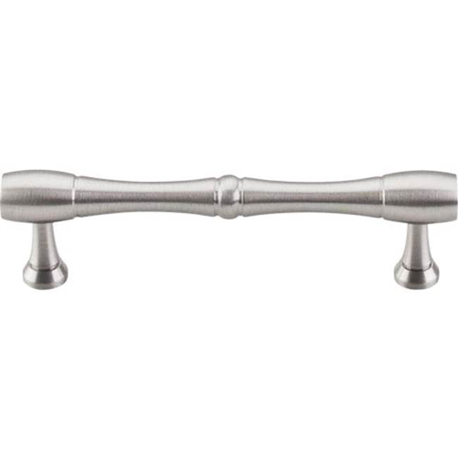 Top Knobs - Nouveau Bamboo Pull 3 3/4 Inch (c-c) Brushed Satin Nickel - Brushed Satin Nickel