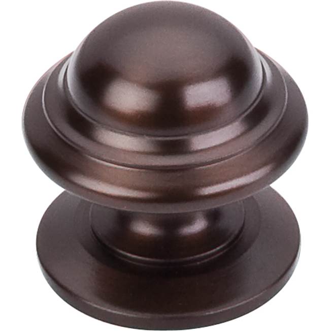 Top Knobs - Empress Knob 1 3/8 Inch Oil Rubbed Bronze - Oil Rubbed Bronze