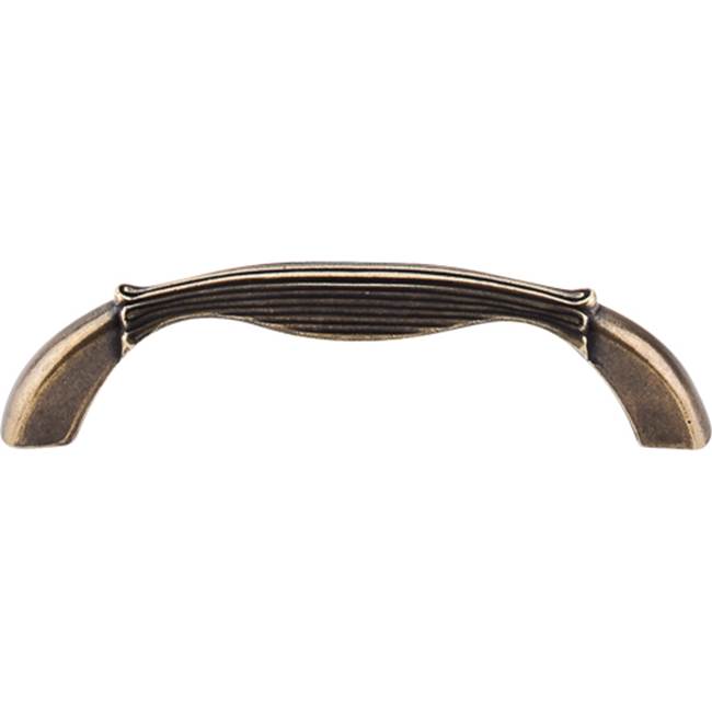 Top Knobs - Straight Pull 3 3/4 Inch (c-c) German Bronze - German Bronze