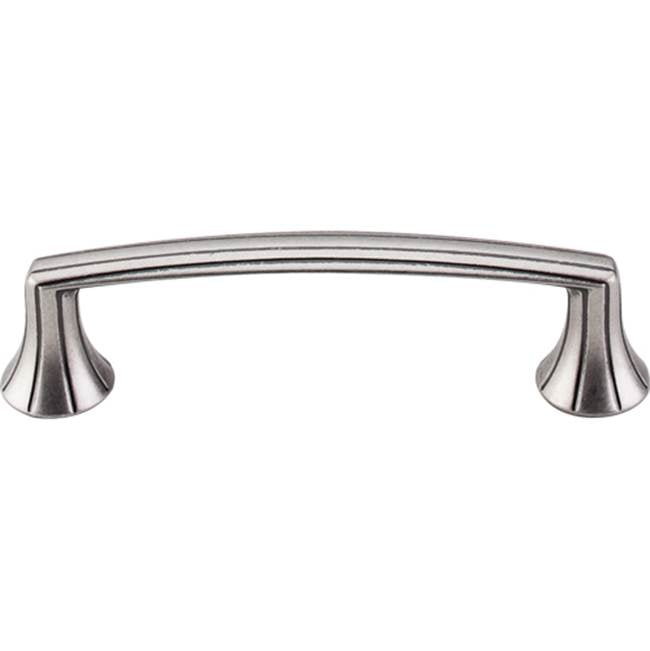 Top Knobs - Rue Pull 3 3/4 Inch (c-c) Pewter Antique - Pewter Antique