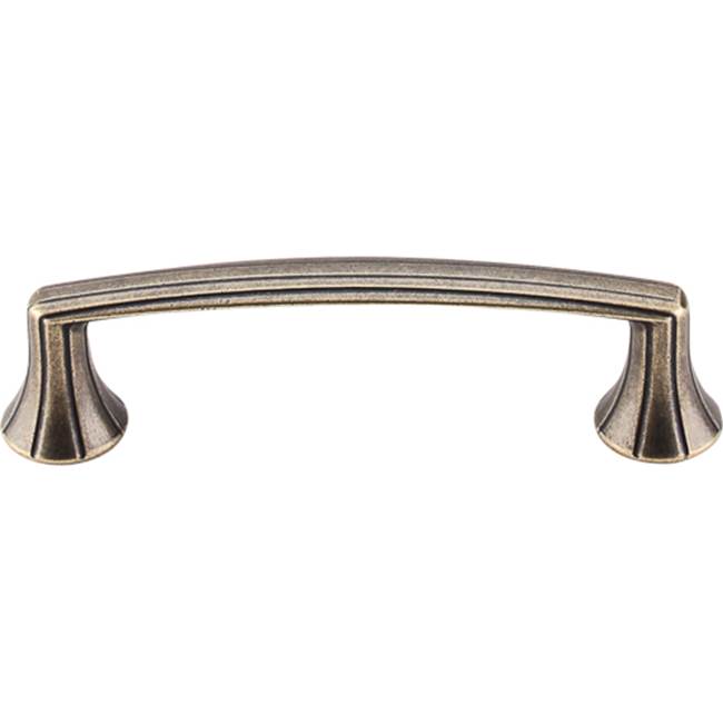 Top Knobs - Rue Pull 3 3/4 Inch (c-c) German Bronze - German Bronze