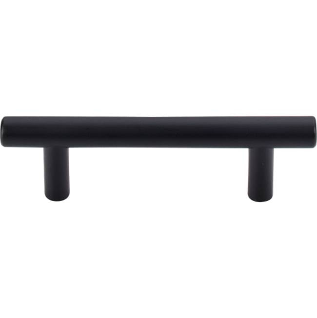 Top Knobs - Hopewell Bar Pull 3 Inch (c-c) Flat Black - Flat Black