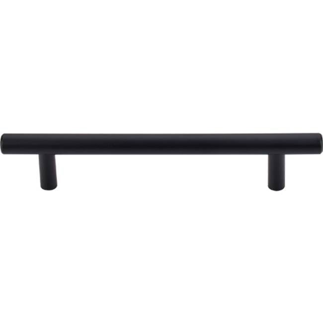 Top Knobs - Hopewell Bar Pull 5 1/16 Inch (c-c) Flat Black - Flat Black