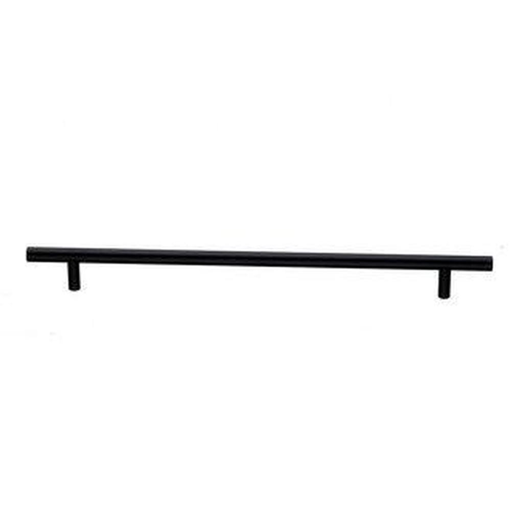 Top Knobs - Hopewell Bar Pull 26 15/32 Inch (c-c) Flat Black - Flat Black