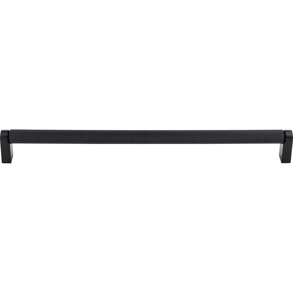 Top Knobs - Amwell Appliance Pull 24 Inch (c-c) Flat Black - Flat Black