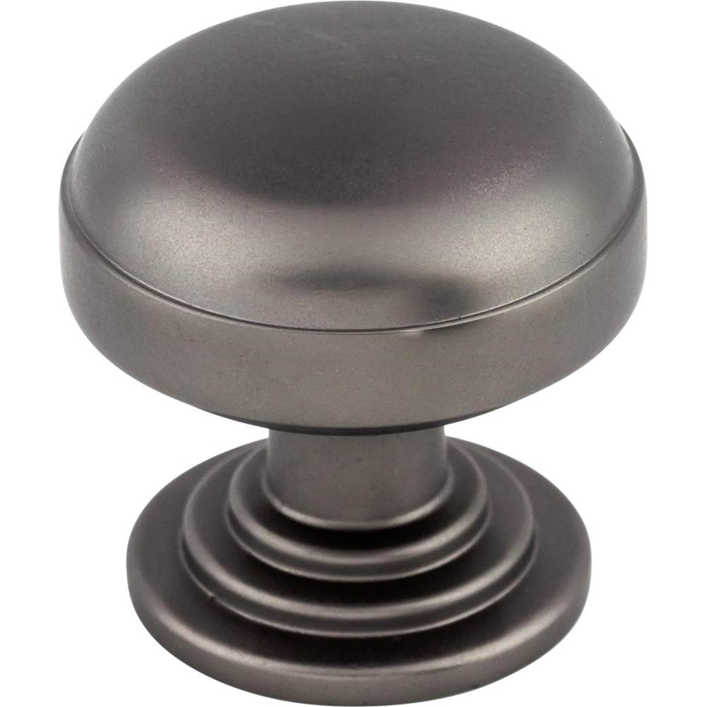 Top Knobs - Ellis Knob 1 1/4 Inch Ash Gray - Ash Gray