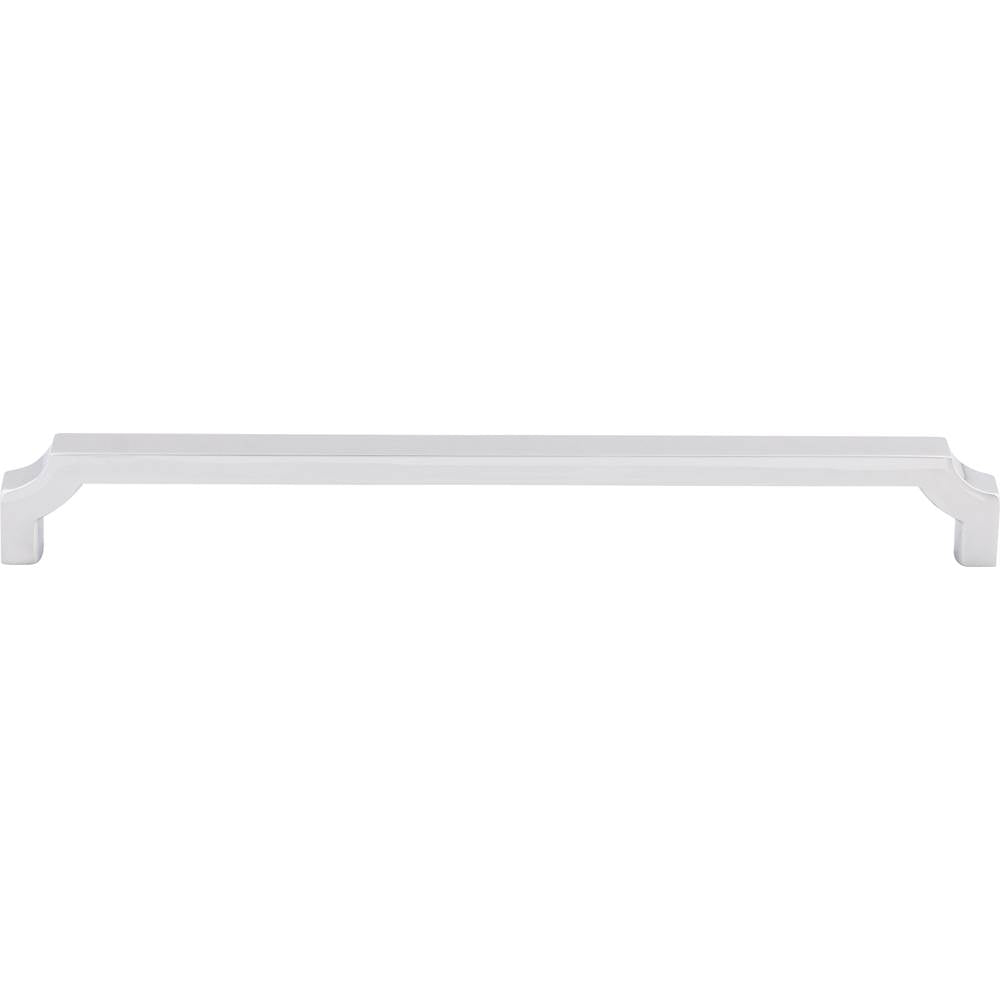 Top Knobs - Davenport Pull 8 13/16 Inch (c-c) Polished Chrome - Polished Chrome
