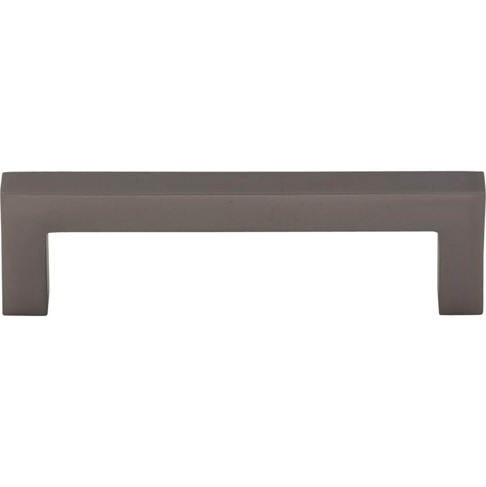 Top Knobs - Square Bar Pull 3 3/4 Inch (c-c) Ash Gray - Ash Gray