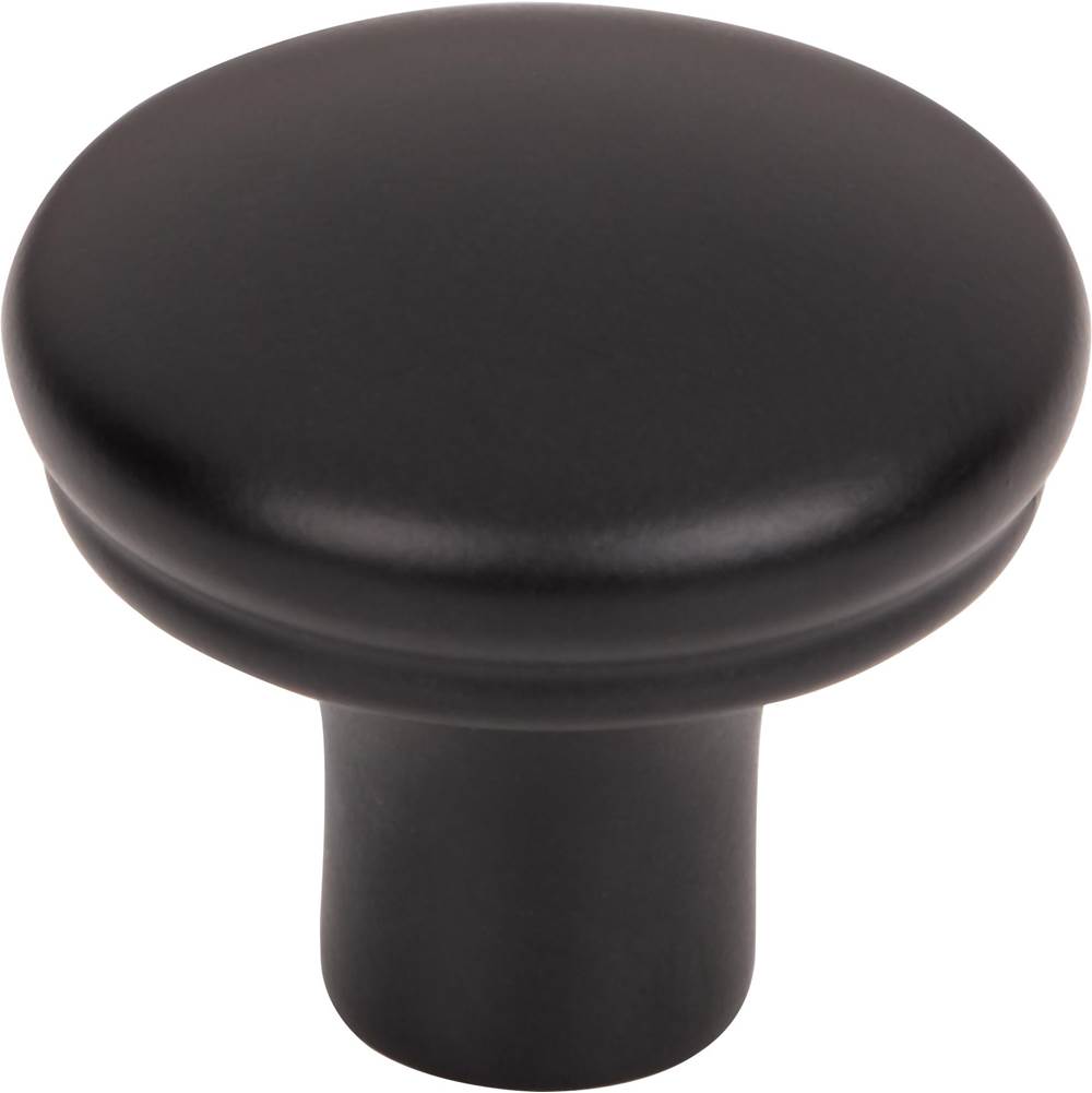 Top Knobs - Julian Knob 1 1/4 Inch Flat Black - Flat Black