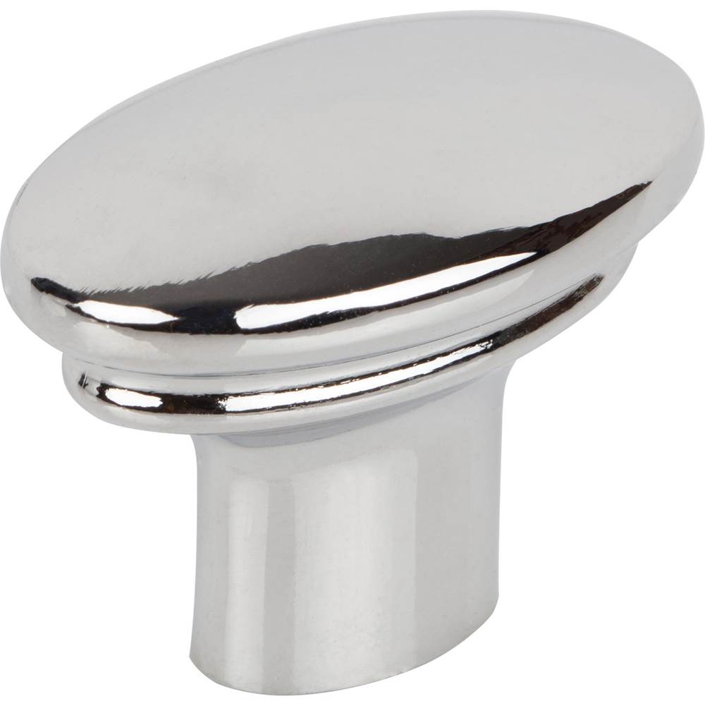 Julian Oval Knob 1 3/8 Inch Ash Gray