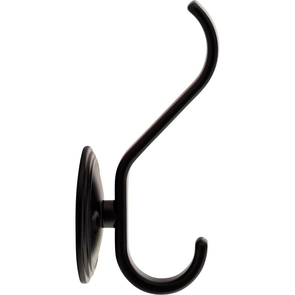 Reeded Hook 1 1/8 Inch (c-c) Ash Gray