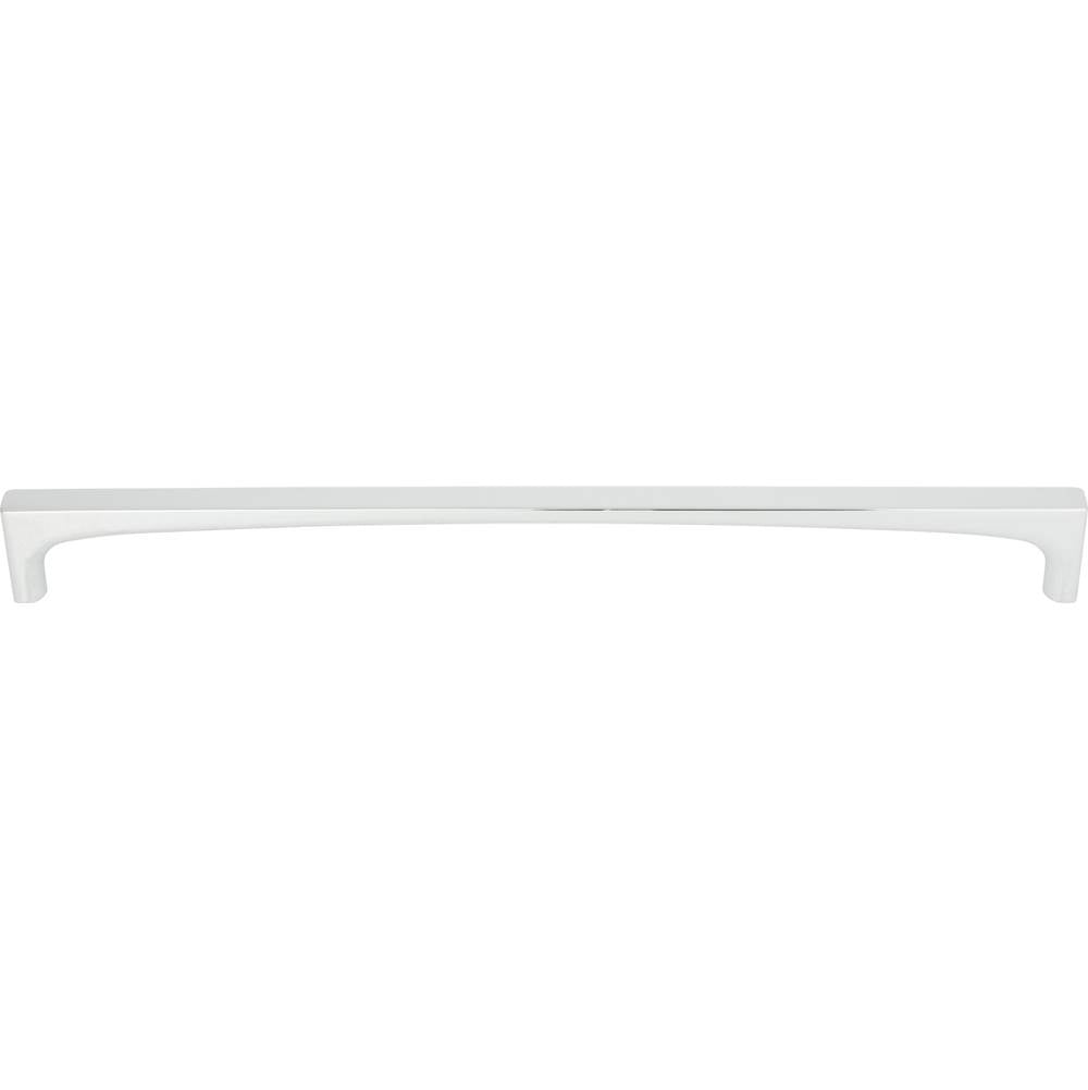 Top Knobs - Riverside Pull 12 Inch (c-c) Polished Chrome - Polished Chrome
