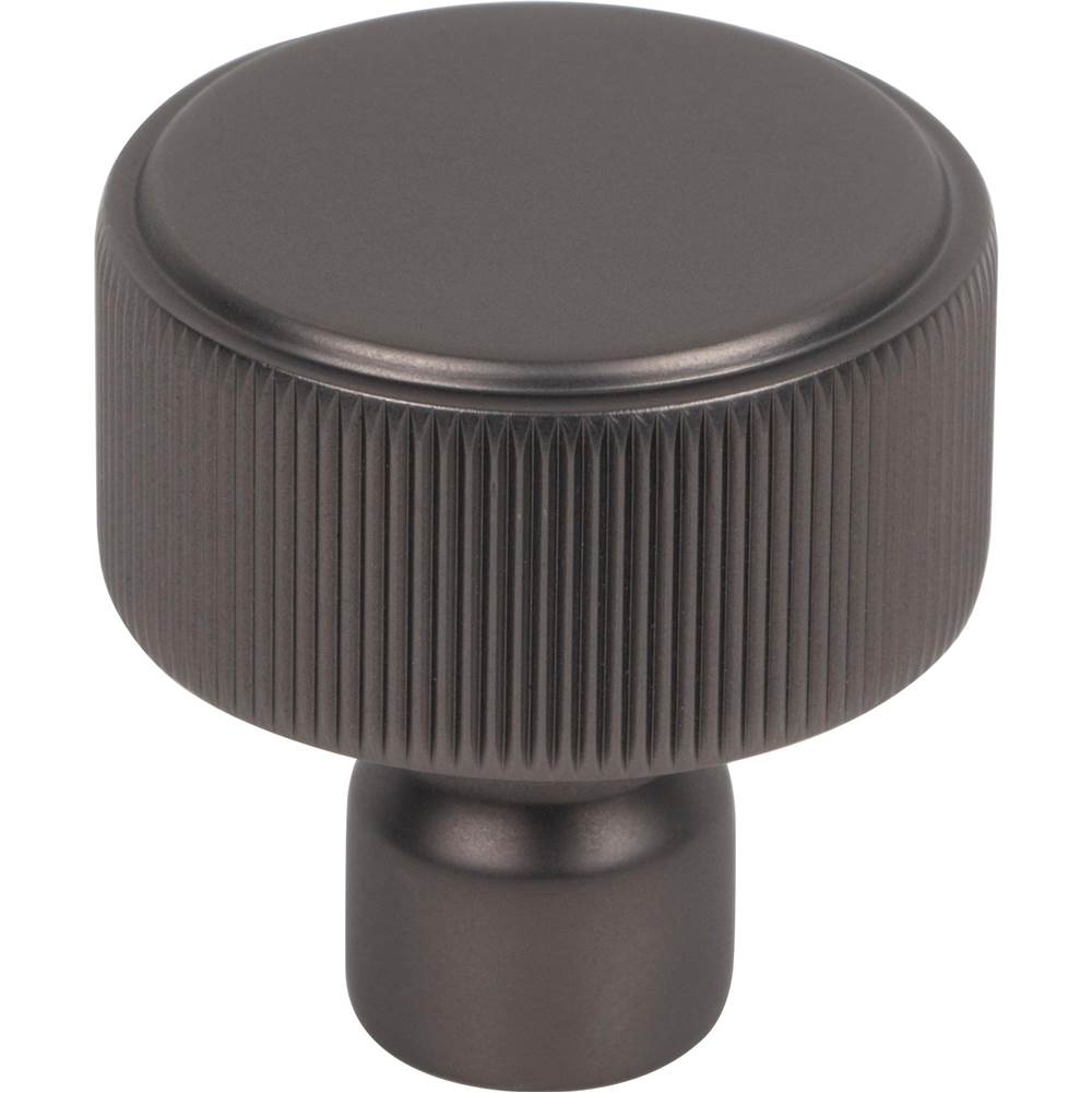 Top Knobs - Dempsey Round Knob 1 1/4 Inch Ash Gray - Ash Gray