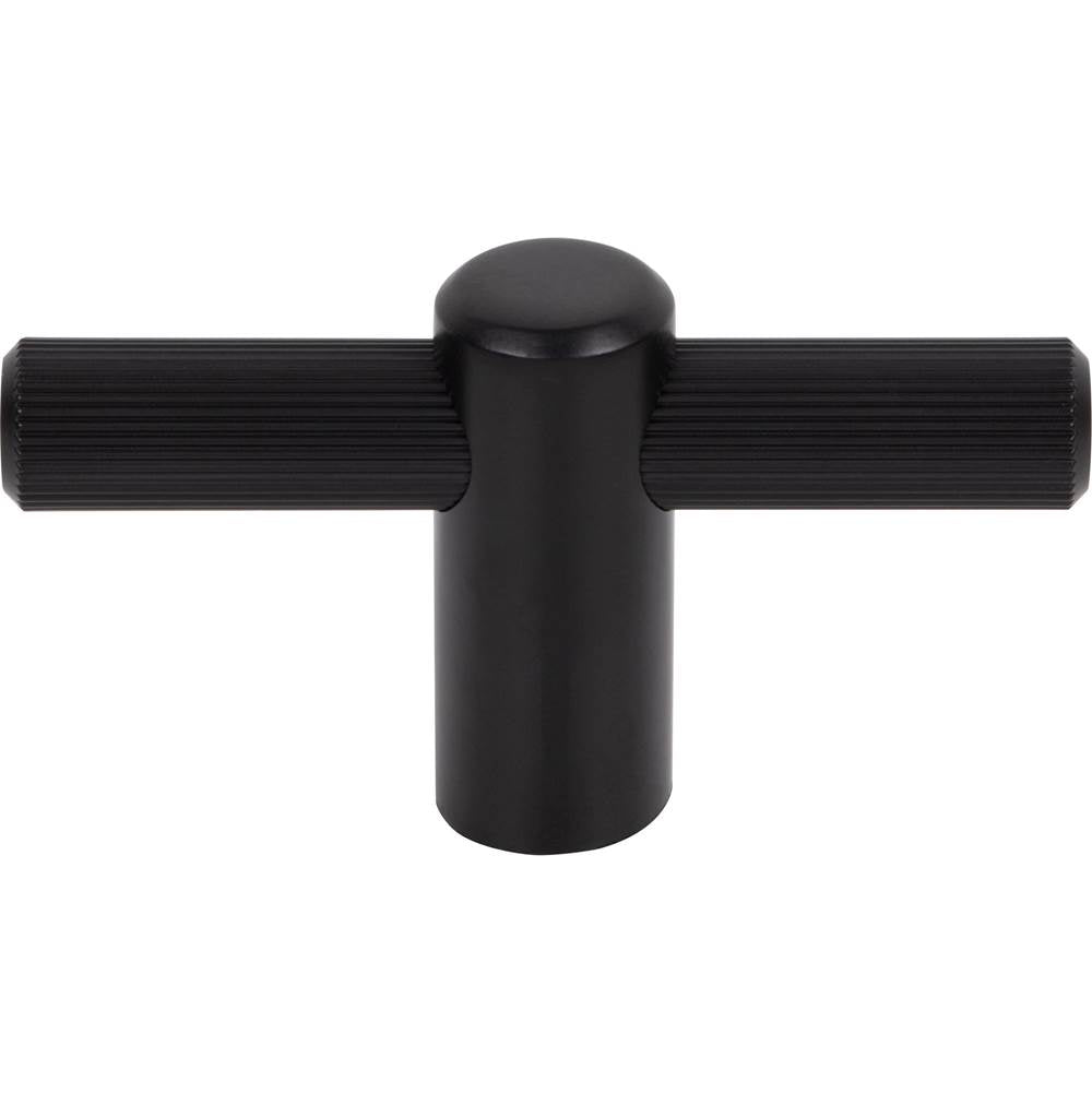 Top Knobs - Dempsey T-Knob 2 1/2 Inch Flat Black - Flat Black