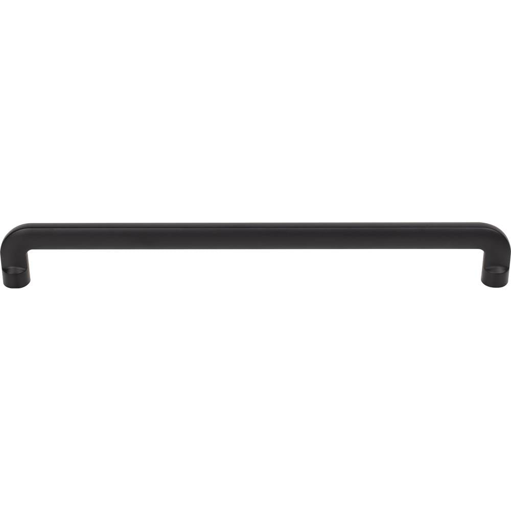 Top Knobs - Hartridge Pull 8 13/16 Inch (c-c) Flat Black - Flat Black