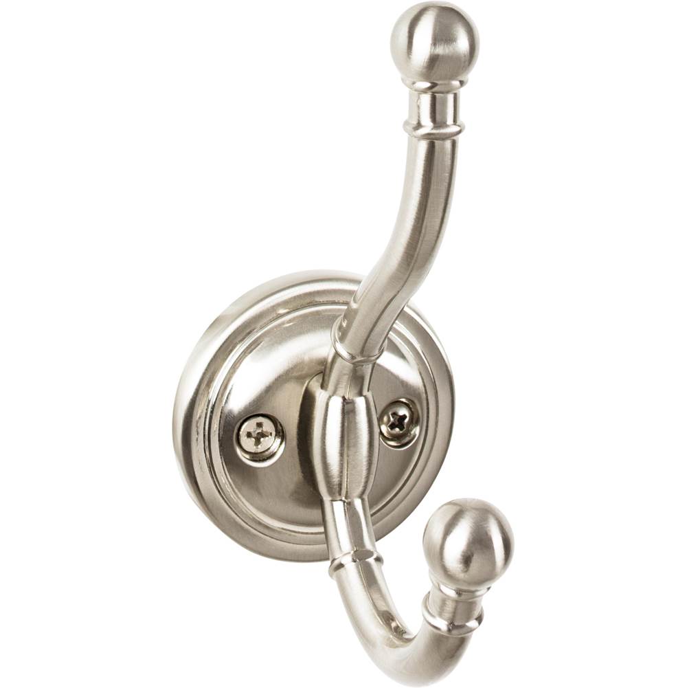 Top Knobs - Kara Hook 4 1/2 Inch Brushed Satin Nickel - Brushed Satin Nickel