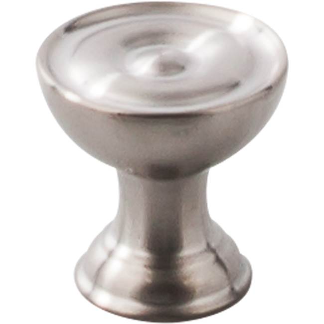 Top Knobs - Rook Knob 1 Inch Brushed Stainless Steel - Stainless Steel