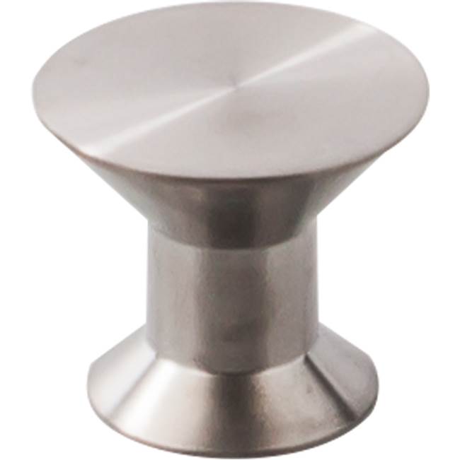 Top Knobs - Indus Knob 1 3/16 Inch Brushed Stainless Steel - Stainless Steel