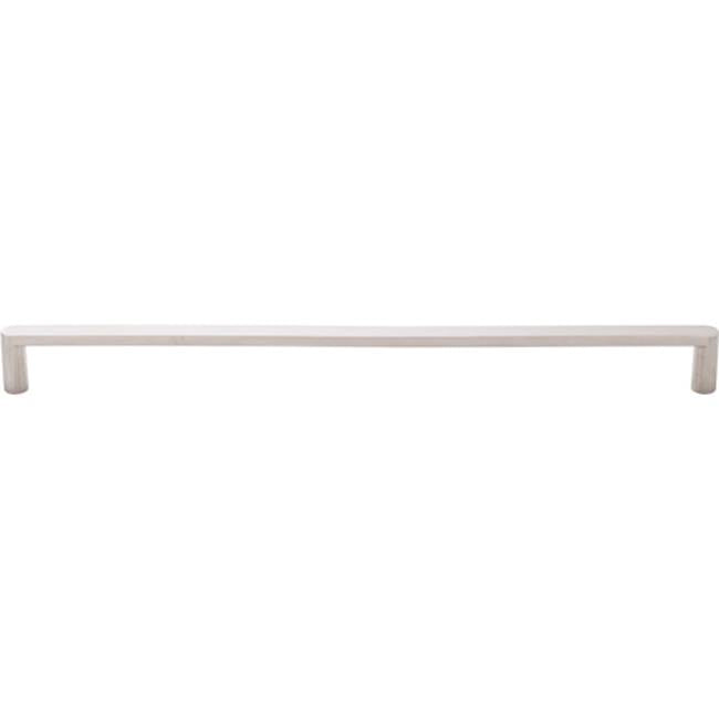 Top Knobs - Latham Pull 12 5/8 Inch (c-c) Brushed Stainless Steel - Stainless Steel