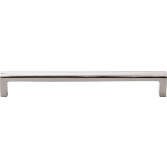 Top Knobs - Ashmore Pull 8 13/16 Inch (c-c) Polished Stainless Steel - Polished Stainless Steel
