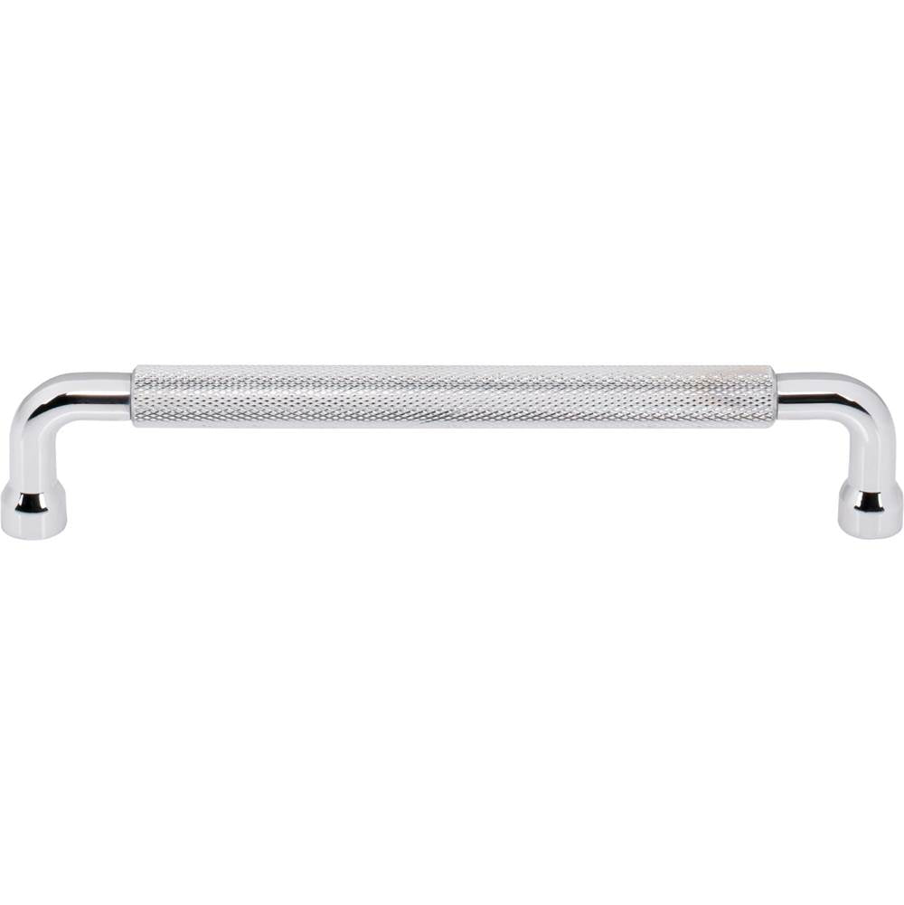 Top Knobs - Garrison Pull 6 5/16 Inch (c-c) Polished Chrome - Polished Chrome