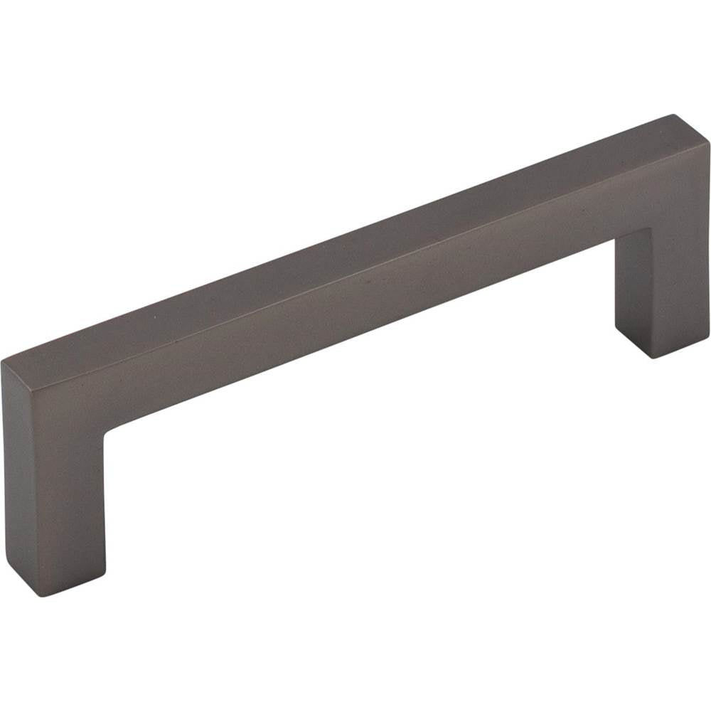 Square Bar Pull 3 3/4 Inch (c-c) Brushed Satin Nickel
