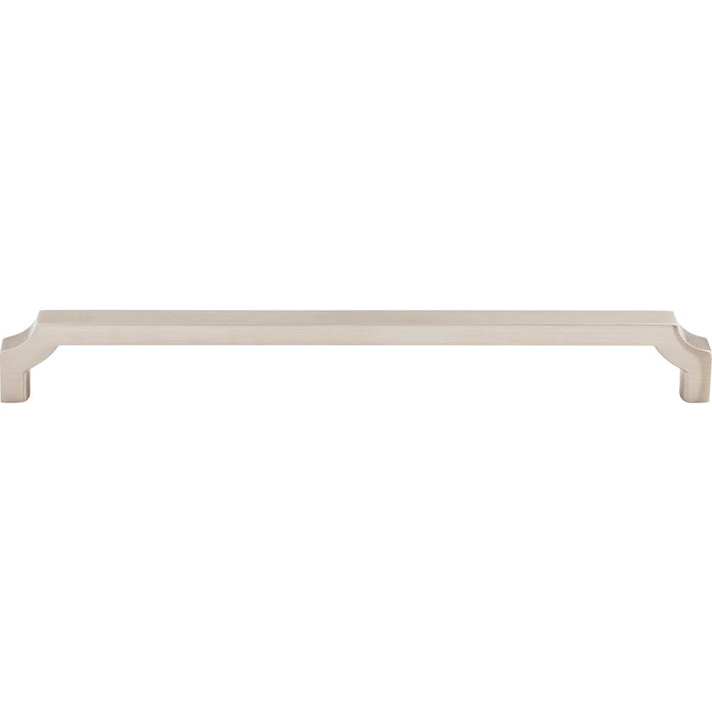 Top Knobs - Davenport Pull 8 13/16 Inch (c-c) Brushed Satin Nickel - Brushed Satin Nickel