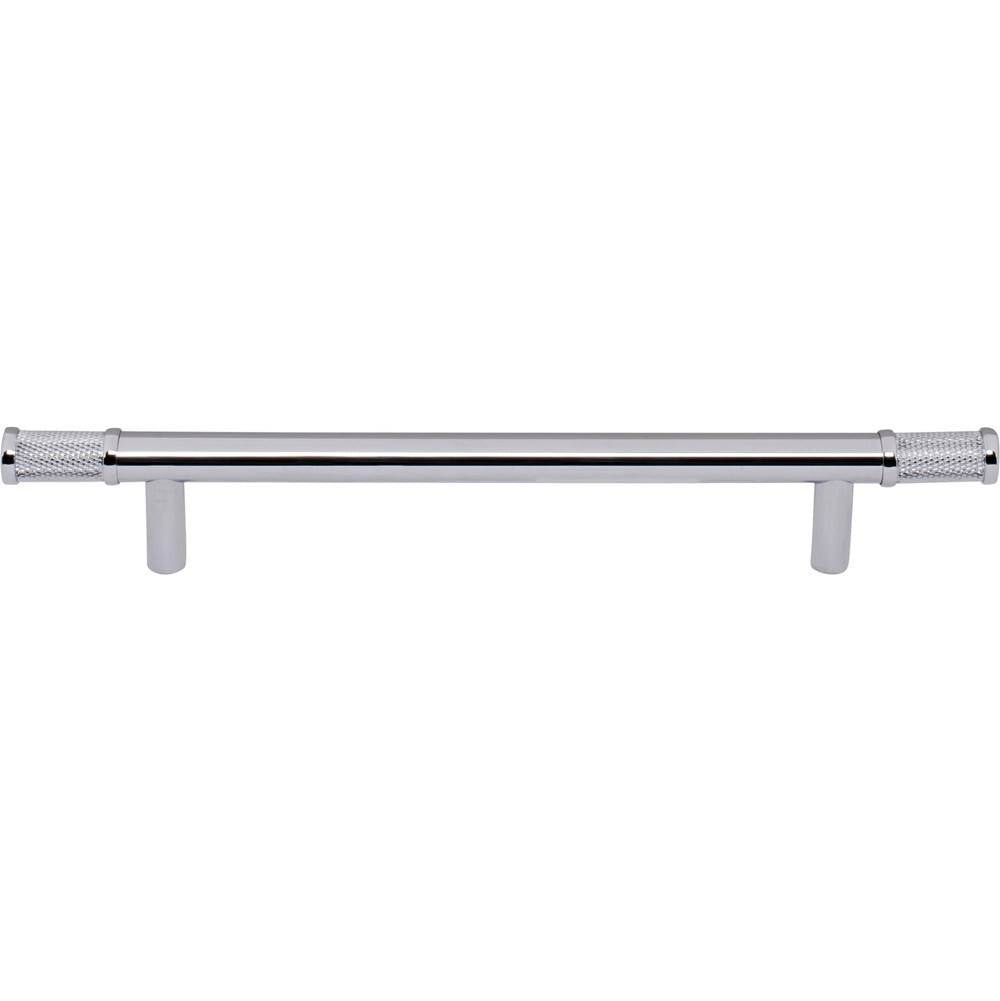 Top Knobs - Burnham Pull 6 5/16 Inch (c-c) Polished Chrome - Polished Chrome
