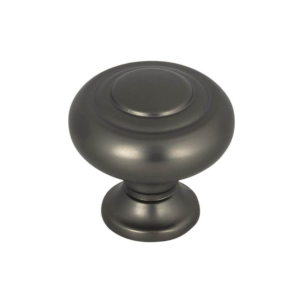Top Knobs - Kent Knob 1 1/4 Inch Ash Gray - Ash Gray