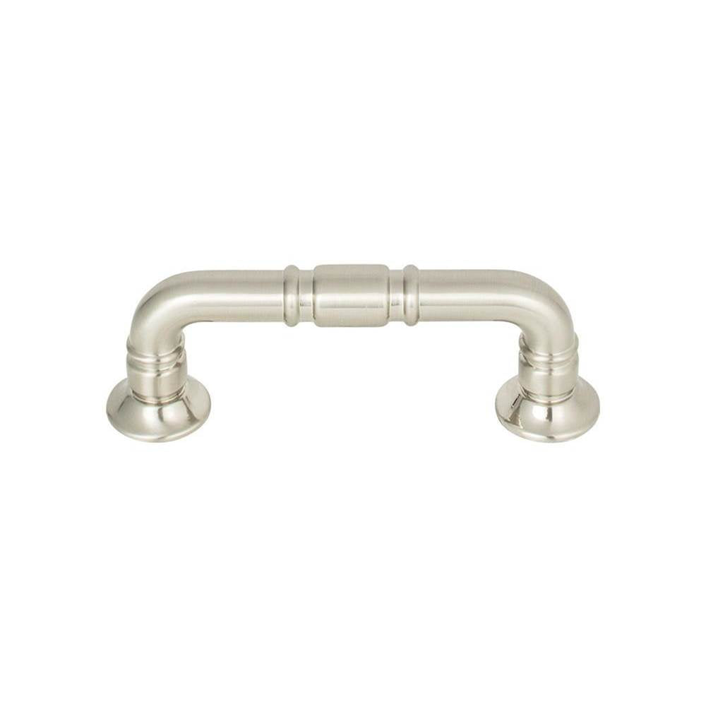 Top Knobs - Kent Pull 3 Inch (c-c) Brushed Satin Nickel - Brushed Satin Nickel