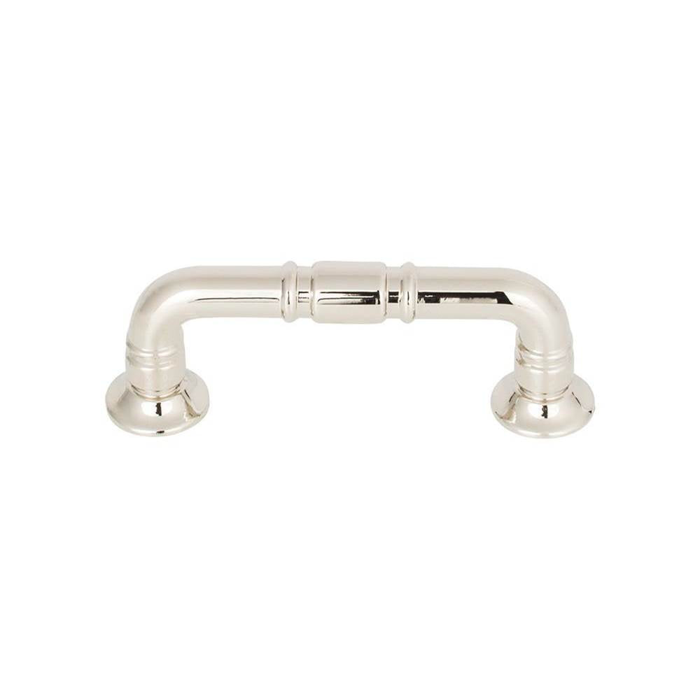 Top Knobs - Kent Pull 3 Inch (c-c) Polished Nickel - Polished Nickel